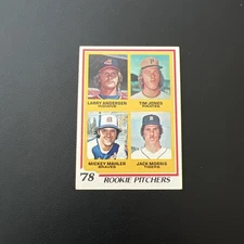 1978 Topps Baseball #703 Jack Morris Rookie EX Mint Card