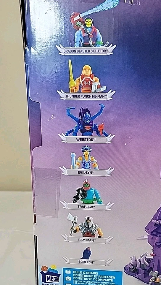 MEGA Masters of the Universe SNAKE MOUNTAIN Building Toy Set - Image 4 of 4