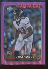 Chris Braswell #246 2024 Topps Chrome Pink Refractor Rookie