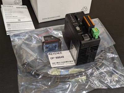 Keyence IV3 Vision Sensor Bundle IV3-G120 + IV3-G600CA + OP-88648 (BRAND NEW)
