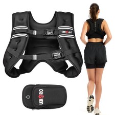 Weighted Vest, 6lbs/8lbs/12lbs/16lbs/20lbs/25lbs/30lbs Weights Vest for Women...