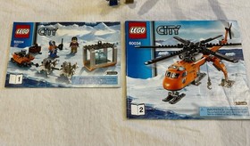 Lego City Arctic Lot 60034 and 60035 100% Complete with Manuals