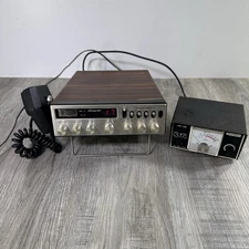 Vintage JCPenney 6241 40 Channel CB Radio SSB/AC-DC Transceiver Siltronix Power