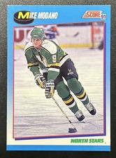 1991-92 Score Canadian - Mike Modano #467 Bilingual