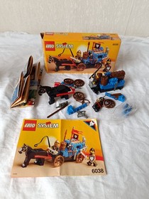 LEGO 6038 Wolfpack Renegades (1992) COMPLETE w/ Box, Horse & 2 Brochures &ndash; Rare