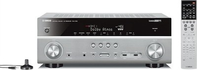 Yamaha RX-V781 | 7.2 Kanal AV-Receiver | Dolby Atmos | DTS:X | Silber | SEHR GUT