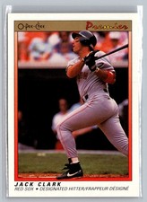 1991 O-Pee-Chee Premier #21 Jack Clark
