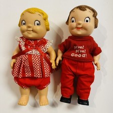 2 Vintage 1960s 70s Campbells Soup Kids Boy G...
