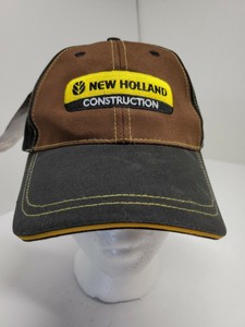 NEW HOLLAND CONSTRUCTION TRACTOR FARMING Strapback FARM ...