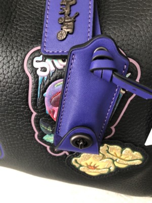 Brand New Coach 1941 DISNEY X COACH Rogue With Patches 32793 Black