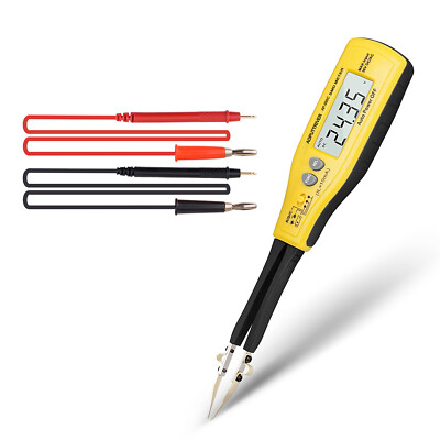 Digital Multimeter Tweezers Clamp SMD Tester Resistance Capacitance Diode Meter