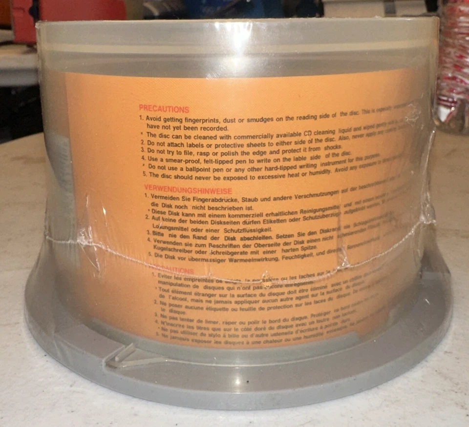 GQ - Great Quality CD-R 50 Pack 1-32x 700MB 80 Minutes SEALED - Image 2 of 3