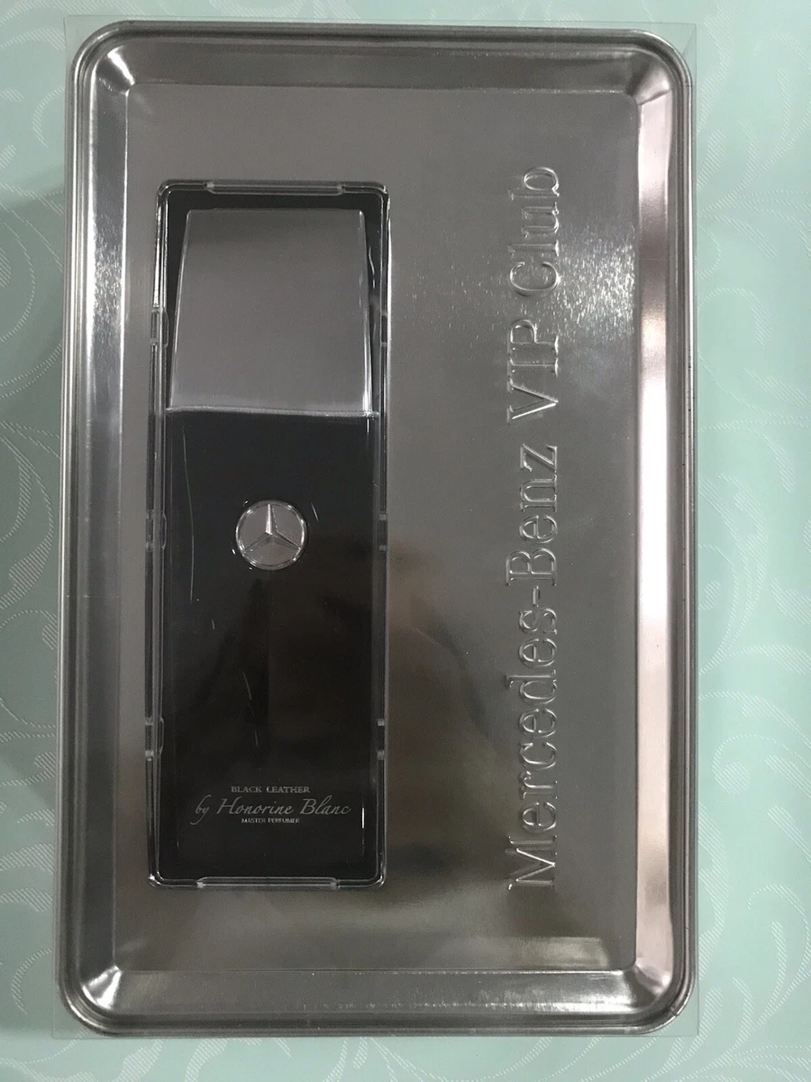 Mercedes Benz VIP Black Leather 3.4oz 100 ml EDT Honorine Blanc