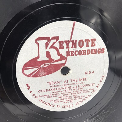 #ad #ad Coleman Hawkins Bean at the Met I#x27;m in The Mood For Love Keynote 610 V $14.41