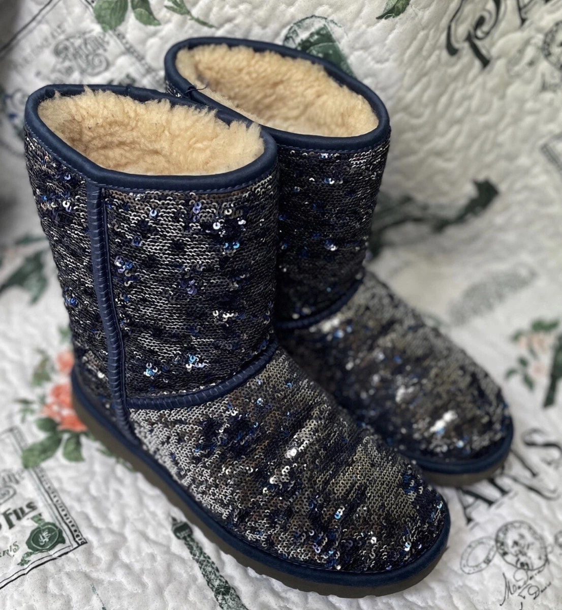 Women's Classic Short Sequin Boot