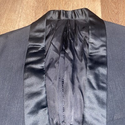 Blazer Homme Vintage After Six Rudofter - Taille 46R, Noir, Laine, Pour Soirée, Occasion Très Bon état