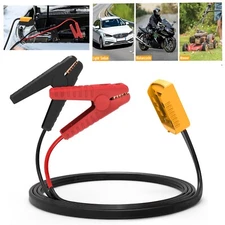 5.9FT Jump Starter 8AWG Jumper Cables Charger Adapter for Dewalt 18V 20V Battery