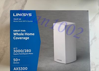 1PCS NEW Linksys AX5300 Qualcomm tri-band WIFI6 Gigabit