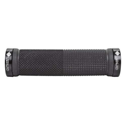 Poignées De Vélo Origin8 Mega DMND - Noir - Verrouillables 130 Mm - Antidérapantes