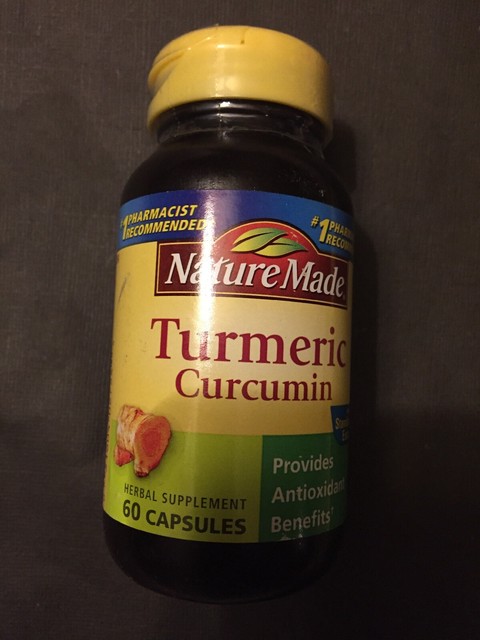 Nature Made Turmeric Curcumin 500 mg. - 60 Capsules for ...