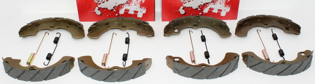 Grooved Front Brake Shoes for Kawasaki MULE 520 2000 | Australia