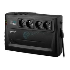 Infosec Gruppo di continuità UPS 800VA con 4 prese Line Interactive