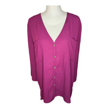 Show Me Your Mumu Women’s Large Purple The Dahli Tunic