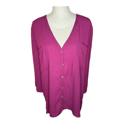 Show Me Your Mumu Women s Large Purple The Dahli Tunic