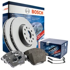 BOSCH 2x BREMSSCHEIBEN + BEL&Auml;GE W163 M-Klasse  VORN &Oslash;303mm