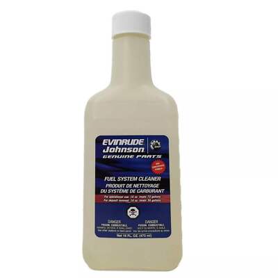 BRP 0764687 Fuel Systems Cleaner 16 oz - Johnson Evinrude 2 & 4 Stroke Engines