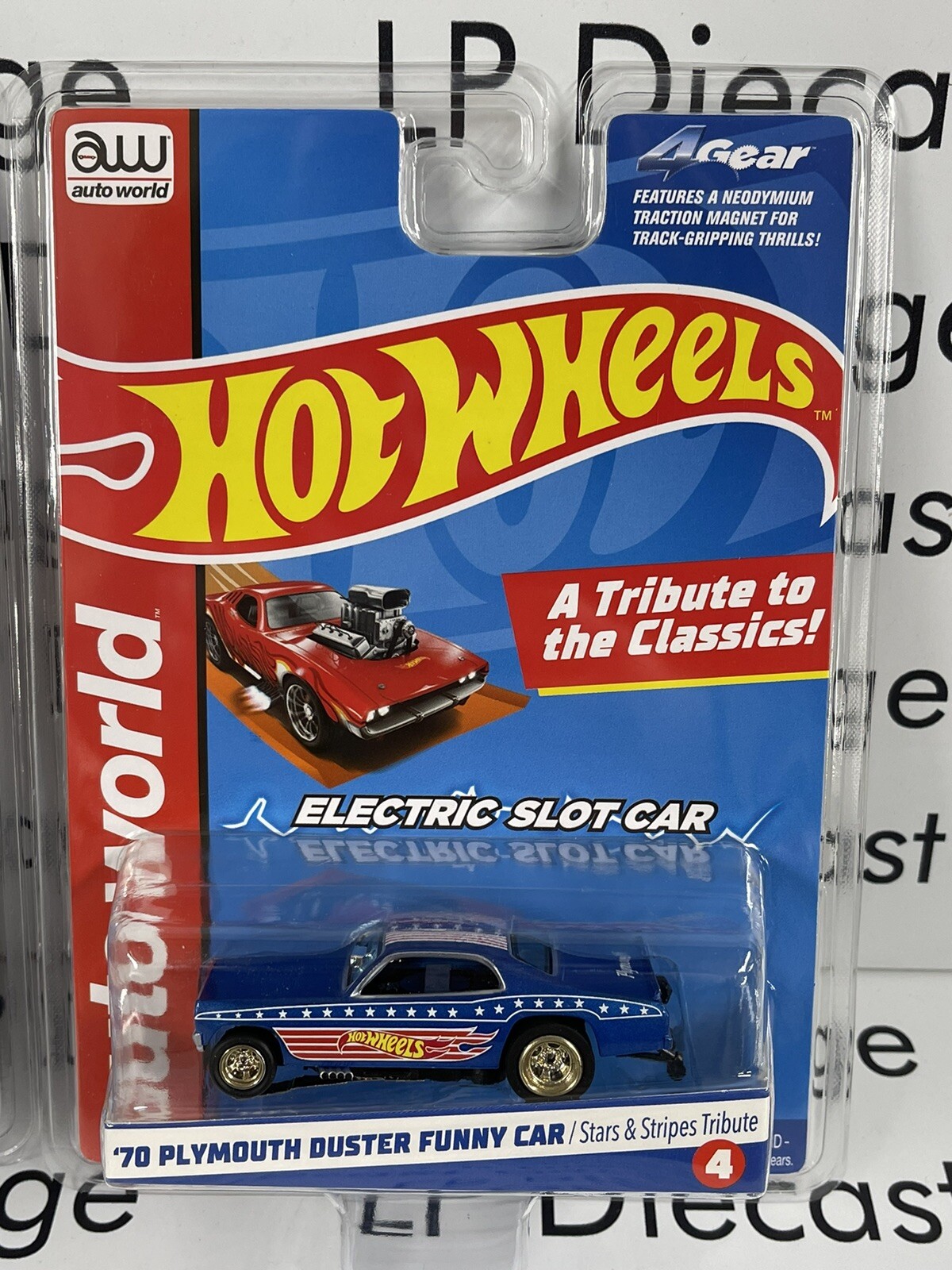 AUTO WORLD Slot Car Hot Wheels Tribute Set of 3 HO Scale Camaro Duster