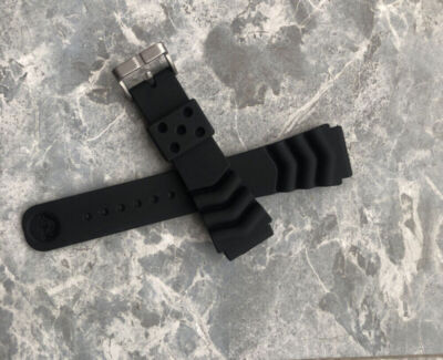 22mm For Casio Duro 106 MDV106-1A 106B-1A3V Rubber Watch Band Strap Silicone