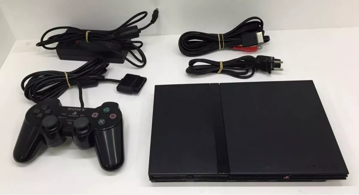 Sony PlayStation 2 Slim Console Black