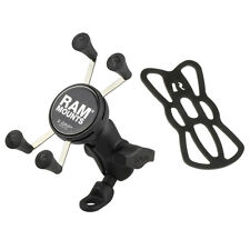 RAM-B-272-A-UN7 Ram Mounts Angled Motorcycle Mount with Universal X-Grip Cradle