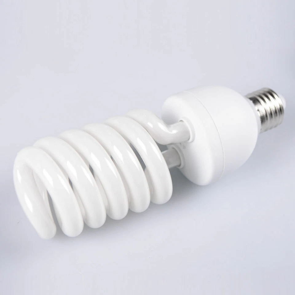 55W E27 5500K CFL Photography Bulbs Energy Saving Daylight Globe Studio Lamp NEW - image 4 of 4