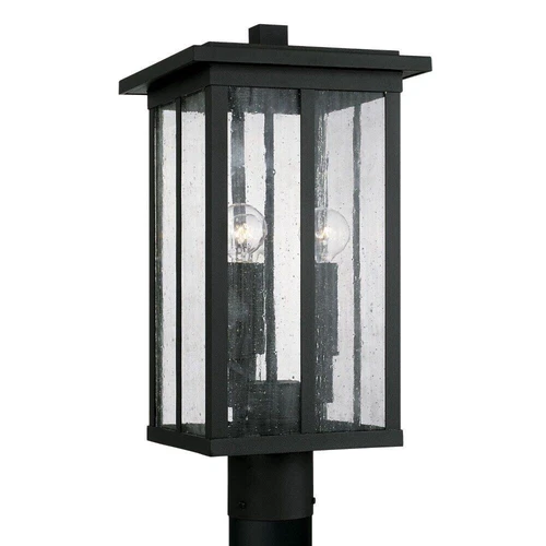 Capital Lighting - Barrett - 3 Light Outdoor Post Lantern Rain or Shine made for - Picture 4 of 4