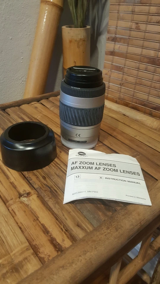 Minolta maxxum AF 70-210/4.5-5.6 II silver zoom lens 043325437816 - Image 3 of 4