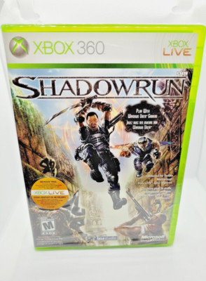 Shadowrun (Microsoft Xbox 360, 2007) - Original Factory Sealed Mind Condition