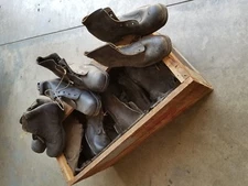 BRITISH/AUSTRALIAN ORIGINAL ARMY LEATHER BOOTS