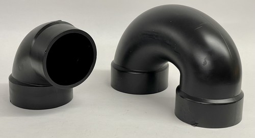 ABS P Trap 4" Hub x Hub Black I565500 NIBCO 5885 Free Shipping - Picture 3 of 3