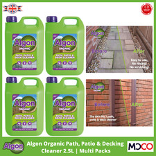Algon Organic Path, Patio & Decking Cleaner Driveway Algae Moss Killer 2.5L