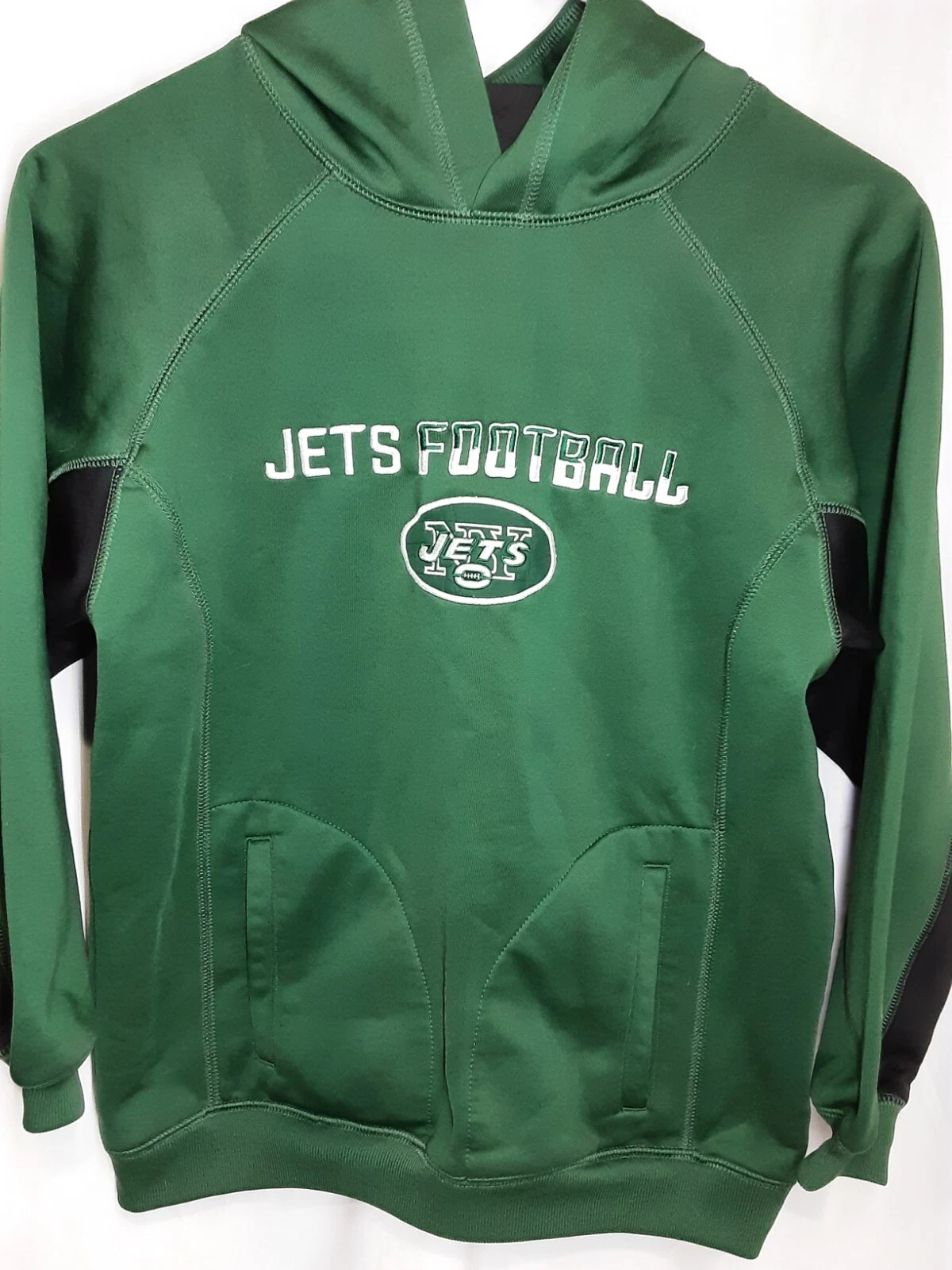 VETEMENTS Felpa con cappuccio New York Jets NFL Team Abbigliamento gioventù taglia media 10 12 lil7
