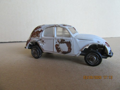 Ancienne Norev Citroën 2CV AZ Luxe N°56 – échelle 1/43 – Collection France