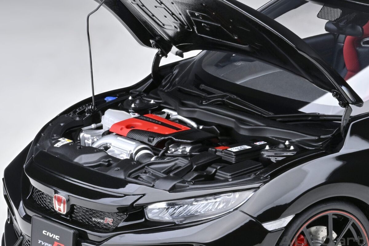 Honda CIVIC TYPE R FK8コレクション4台セット Honda Civic (FK8) Type R Crystal Black Pearl (Diecast Car