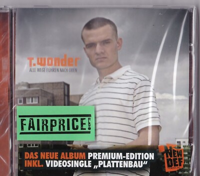 CD - T. WONDER - ALLE WEGE FÜHREN NACH OBEN  '' NEU in OVP VERSCHWEISST #D72#