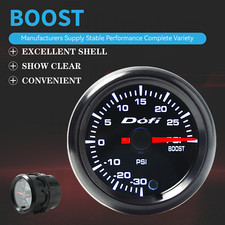 2 52mm 7 Color Universal Car Pointer Led Psi Turbo Boost Gauge Pressure Meter
