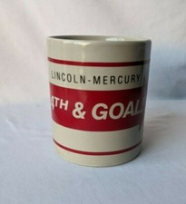 LINCOLN - MERCURIO 4º y gol! TAZA CERÁMICA PUBLICIDAD COCHE RECUERDO