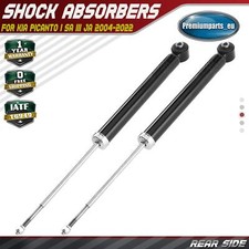 2x Shock Absorbers Rear for Kia Picanto I SA III JA 2004-2022 343405 5531007000