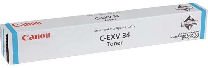 Canon C-EXV 34 (3783B002) Cartouche de toner Cyan Neuf - Photo 1/1