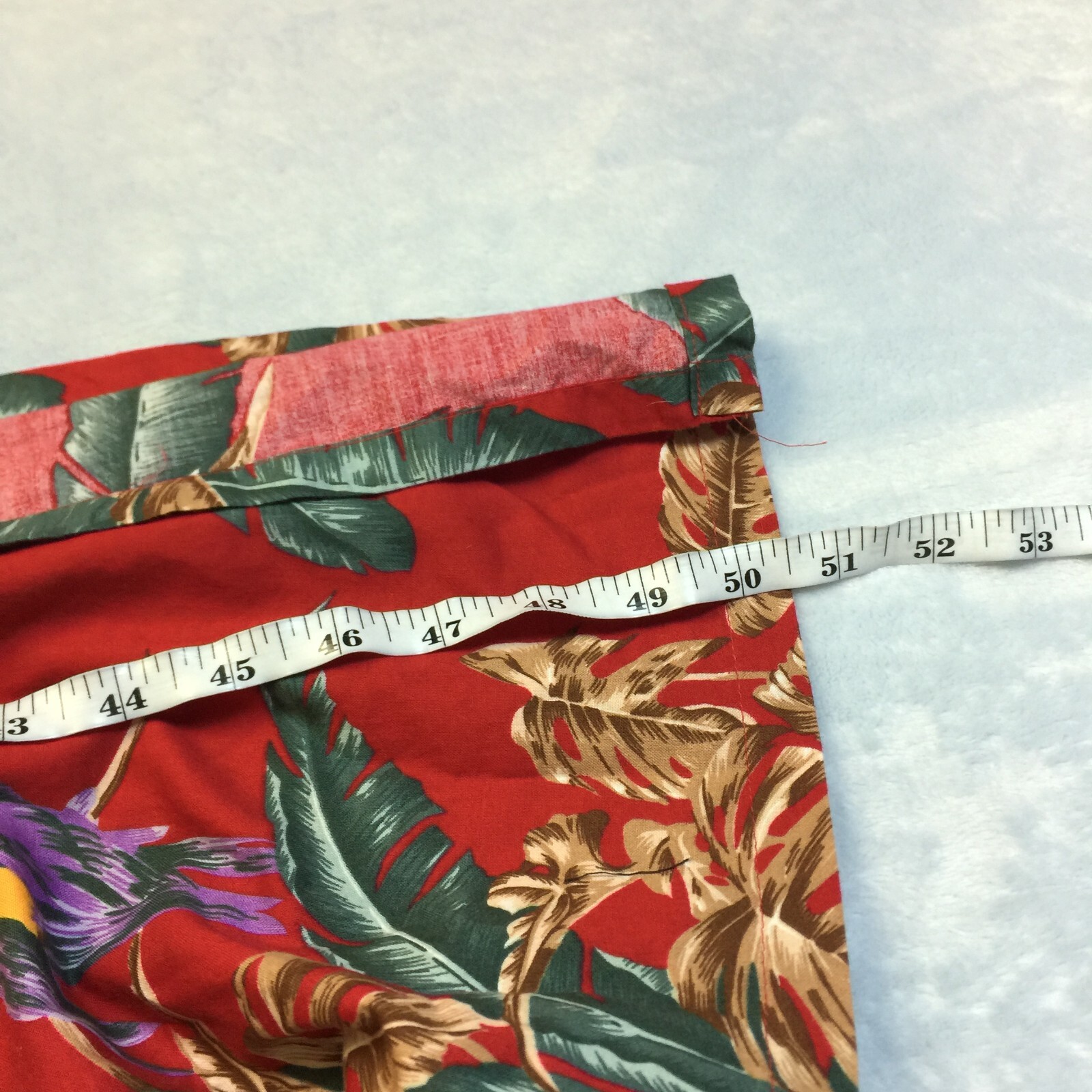 Paradise Found Hawaii Maxi Dress Size L Womans Red Parot Vintage 80s Sleeveless